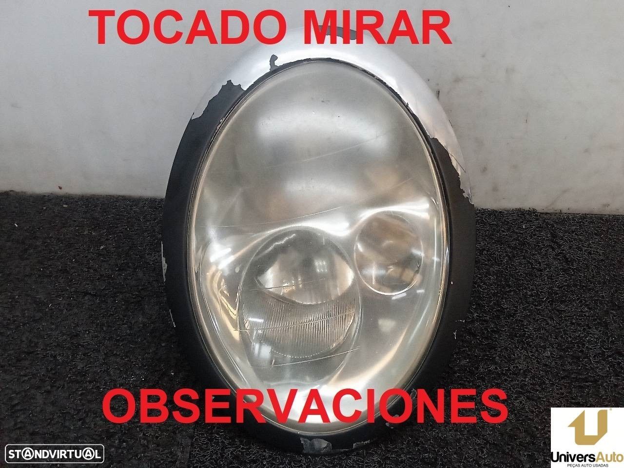 FAROL ESQUERDO MINI MINI 2003 -63126911703 - 1
