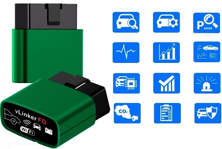 Vgate vLinker FD WiFi Ford Mazda ForScan HS MS CAN - 1