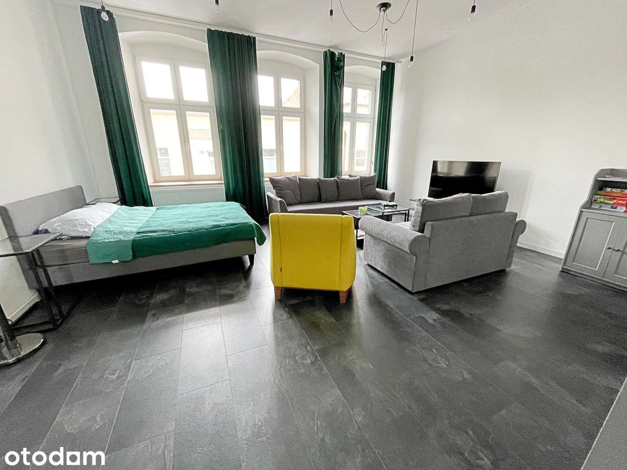 Duża kawalerka 46,5 m2 na parterze, ul. Chopina 3 w Kaliszu