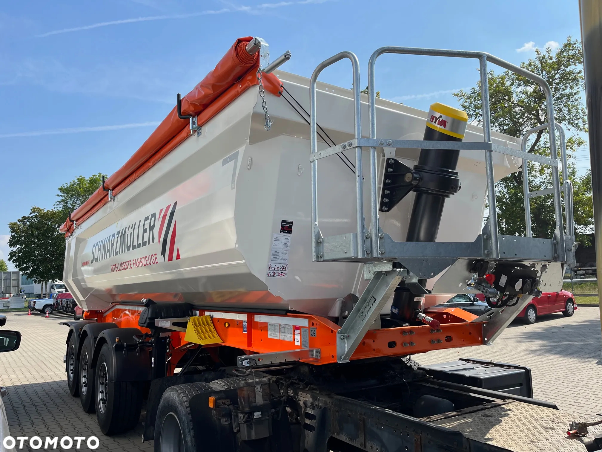 Schwarzmuller Stalowa wywrotka 25 m3/ Hardox/ 2024 r. - 4