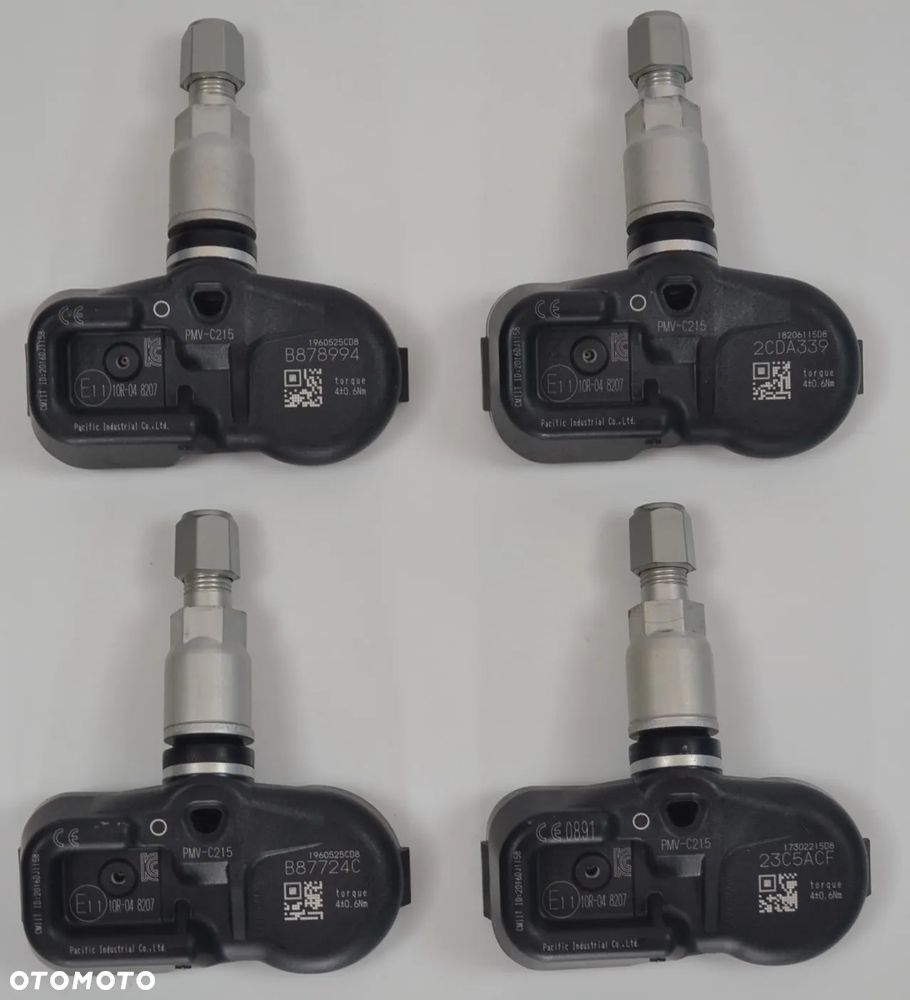 CZUJNIK CIŚNIENIA TPMS TOYOTA LEXUS OEM x4szt. C-194 - 2