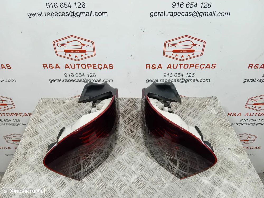 Farolins Trás Traseiro Esquerdo Direito Bmw Série 1 E82 E88 Pré LCI Escurecidos Originais - 4