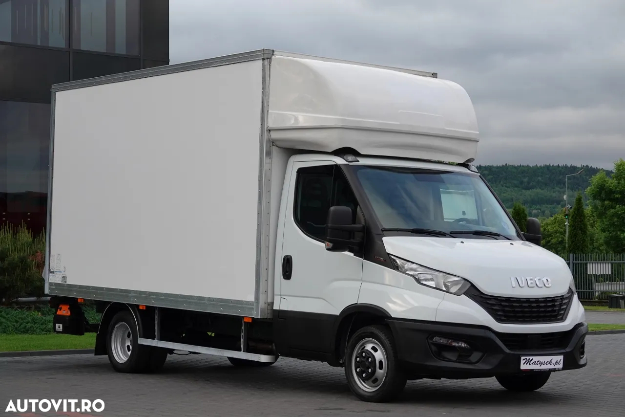 Iveco DAILY 3.0 D / CONTAINER / 2021 / TWIN / 750 KG LIFT / IMPORTAT / CONTRACT POST-SERVICE - 2