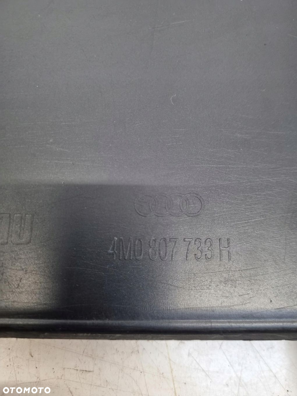 AUDI Q7 4M II lift 24- Dół dokładka spoiler listwa zderzaka przód przednia - 7