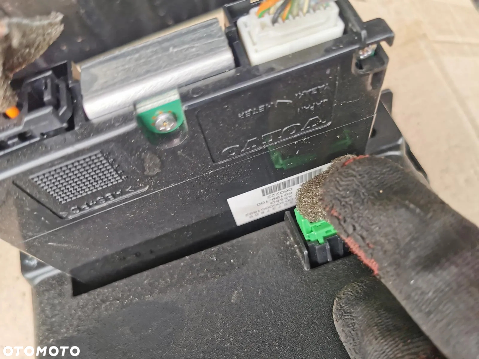 PANEL ŚRODKOWY KLIMATYZACJI RAMKA NAWIEWU VOLVO S40 V50 8623067 - 5