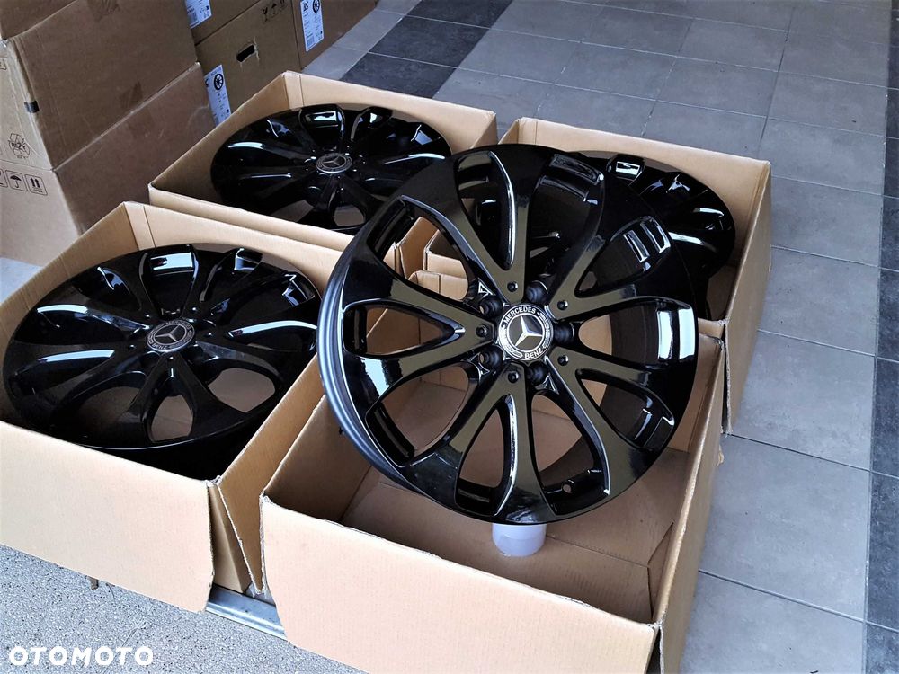 Alufelgi 17 5x112 Czarne Mercedes C E S V CLA CLK GLK GLC ML Vito 608# - 2