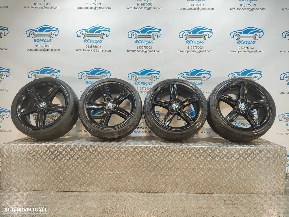 JANTES ORIGINAIS BMW PACK M STYLE 208 208M 18 POLEGADAS 7.5J ET49 8J ET49 5X120 BMW SERIE 1 E87 E88 E81 E82 F20 F21 - 2