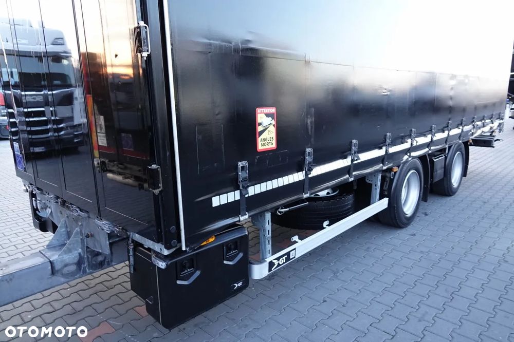 DAF XF 480 / ZESTAW TANDEM 120 M3 / PRZEJAZDOWY / KLIMA POSTOJOWA / 7,7 M + 7,7 M / 2022 ROK / - 12