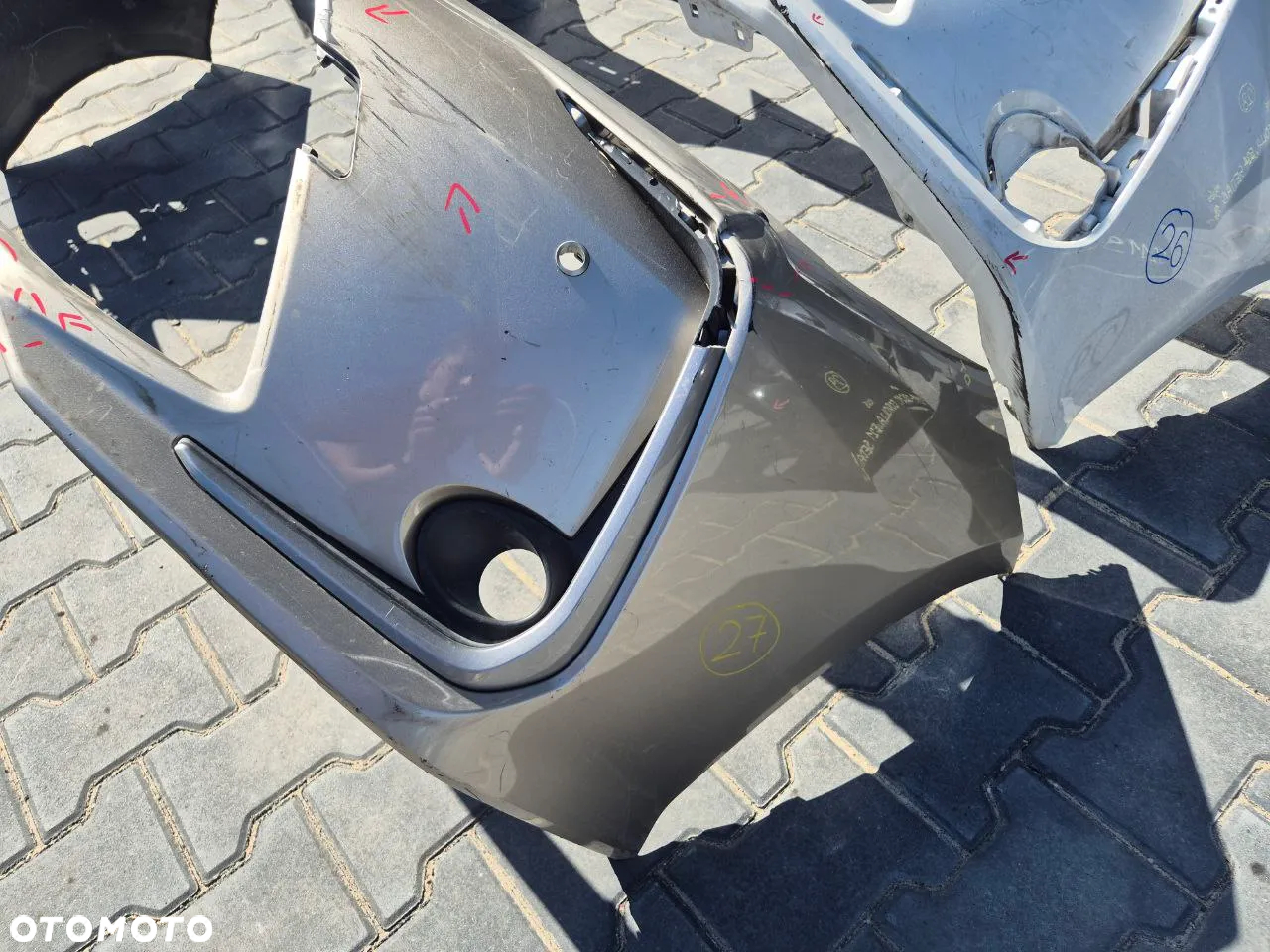 TOYOTA COROLLA E21 SEDAN ZDERZAK PRZEDNI 2xPDC (dostępne 5 zderzaków) - 10