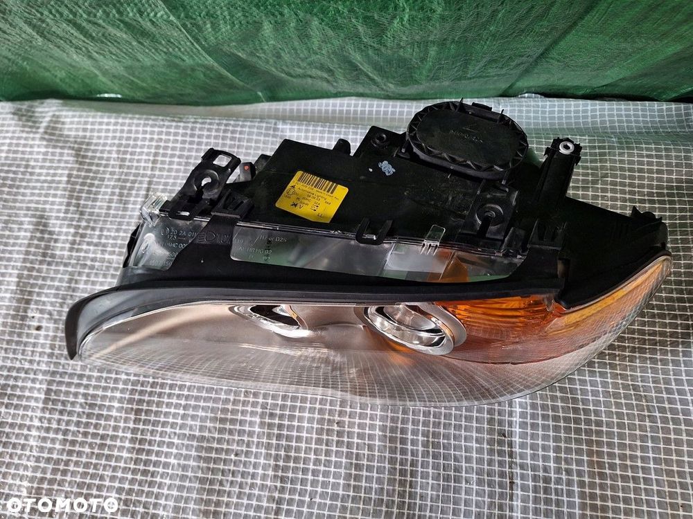 lampa przod przednia lewa bmw 3 e46 coupe lift zwykla nowa europa orginal - 4