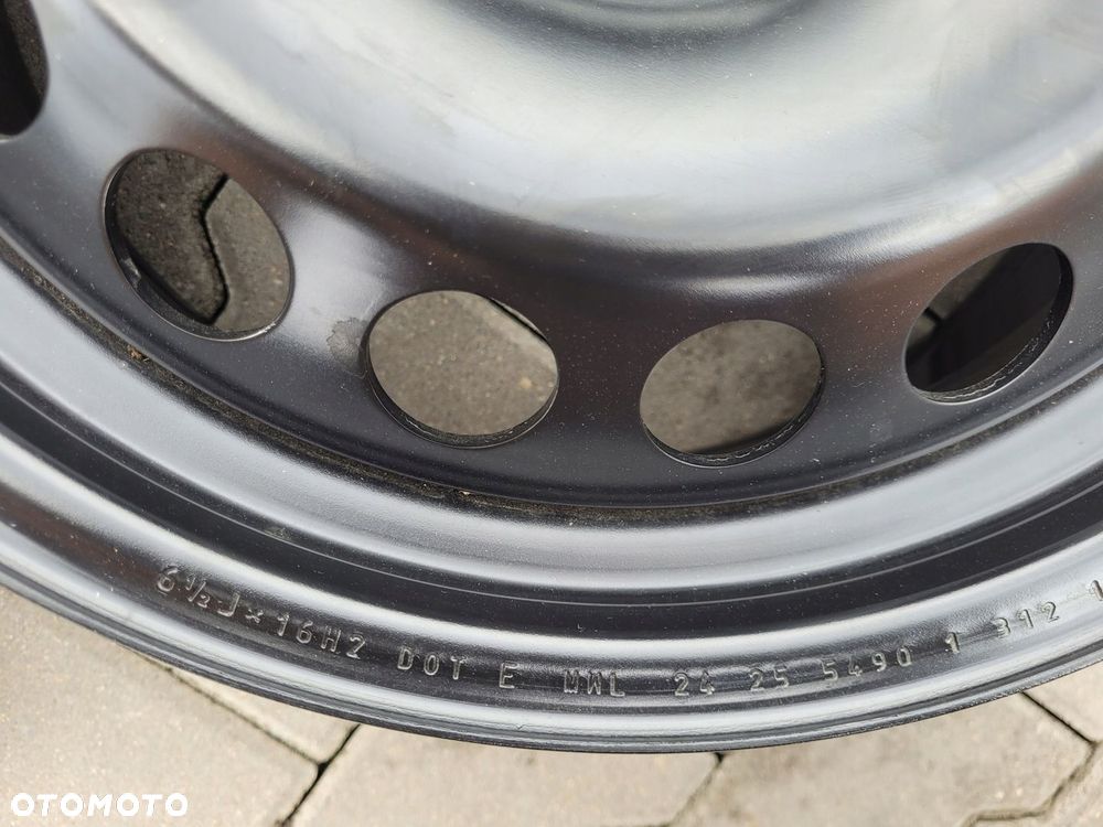 FELGI STALOWE 16 VW Golf VII Audi A3 Seat Leon III OCTAVIA ET48 NOWE 6,5J - 3