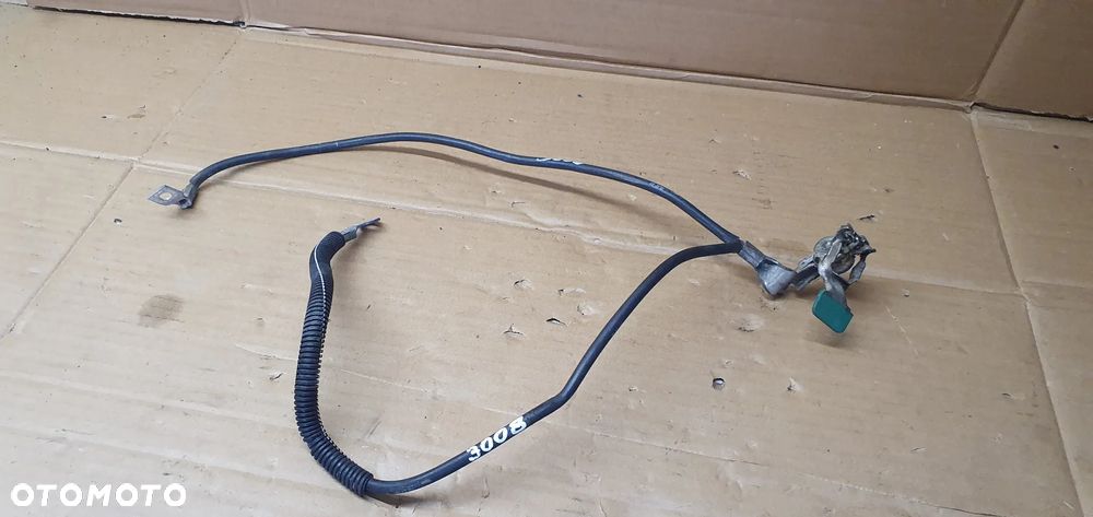 Wiązka instalacja akumulatora klema minusowa Peugeot 3008 - 1