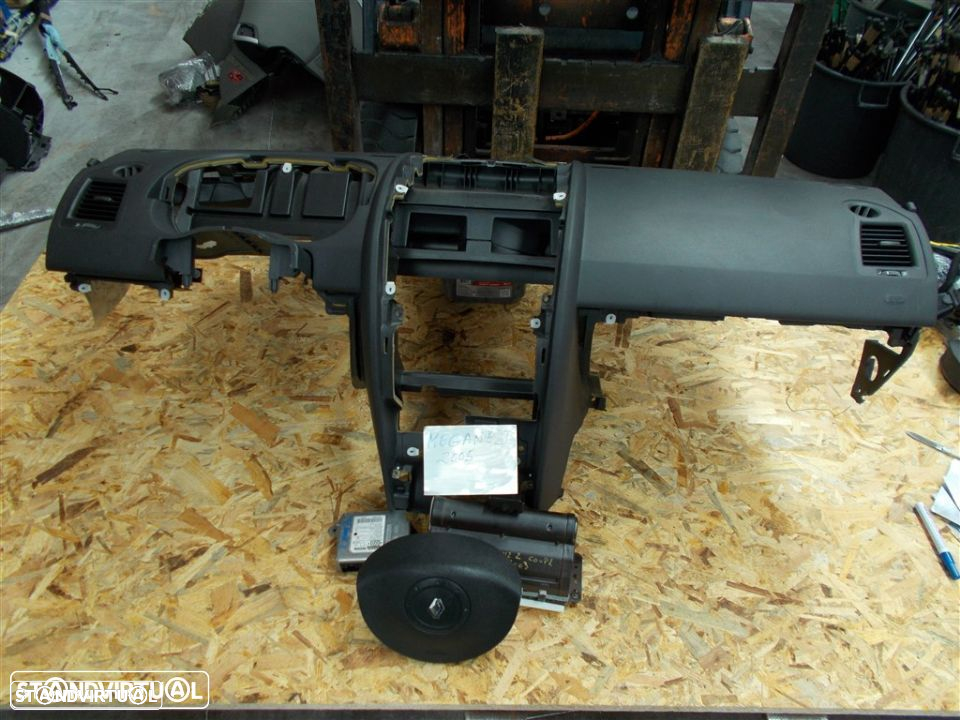 Conjunto De Tablier E Cintos Renault Megane 2005 - 3