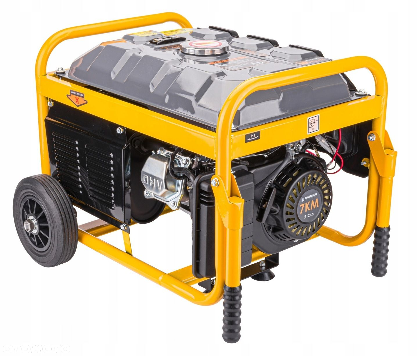 AGREGAT PRĄDOTWÓRCZY 7KM 230V/400V 3000W ELEKTRYCZNY ROZRUCH  2x OLEJ 0,6L - 2