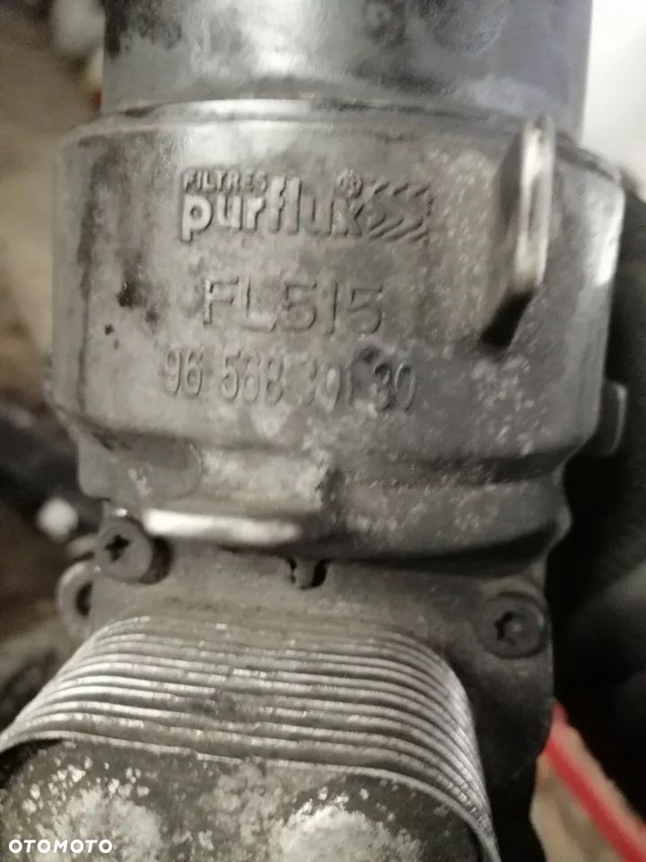 Podstawa filtra oleju obudowa Peugeot Citroen 2.0 HDI 2.0 TDCI 9656830180 - 5