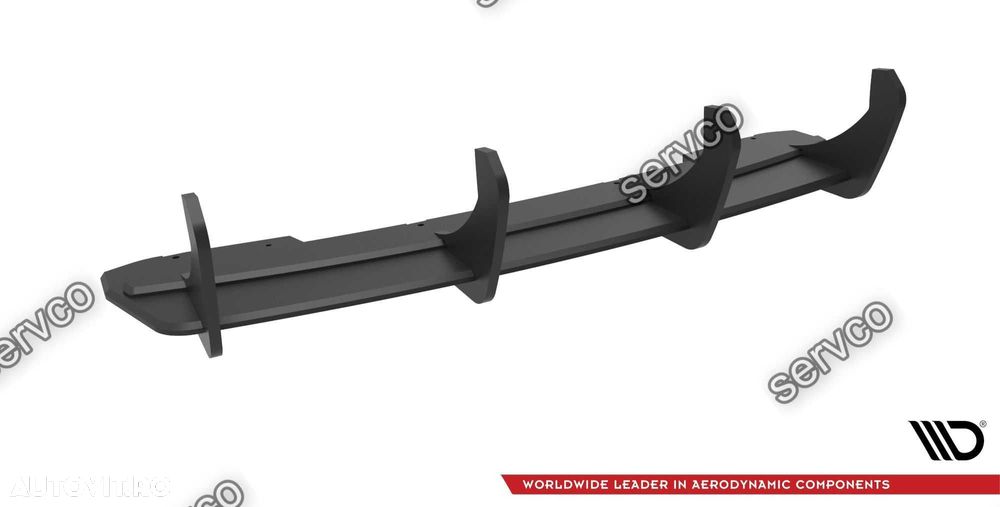 Prelungire difuzor bara spate Audi A4 B8 2011-2015 v15  Maxton Design - 6