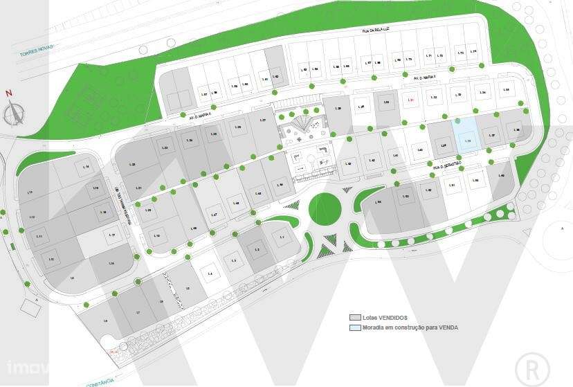 Terreno Urbano de 658m2 (Lote 46) para construção de moradia em Urbani - Grande imagem: 2/7