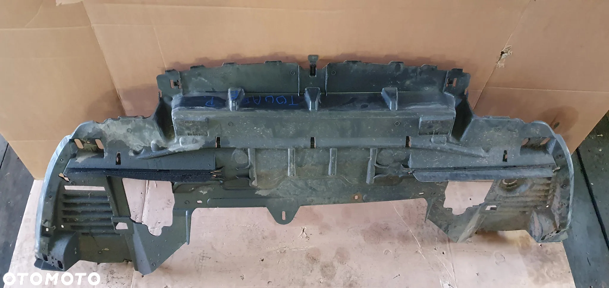Osłona płyta pod zderzak przód Citroen C5 III 9688137680 9688137380 - 4