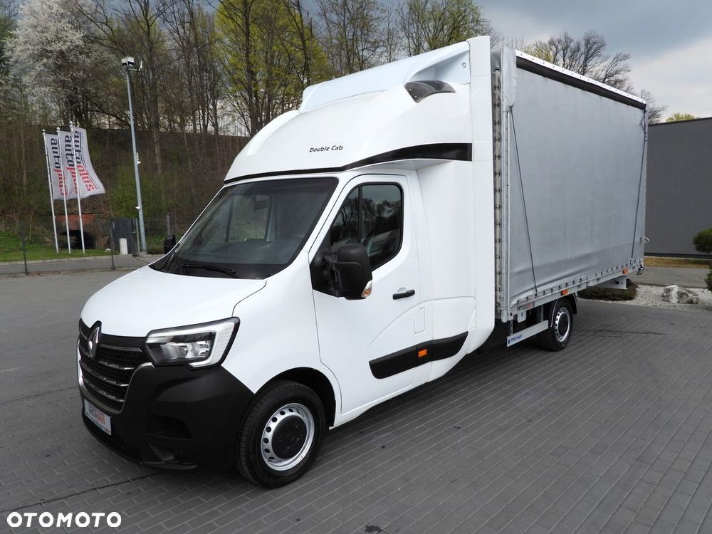 Renault MASTER PLANDEKA 10 PALET WEBASTO TEMPOMAT LEDY PNEUMATYKA KLIMATYZACJA  165KM - 7