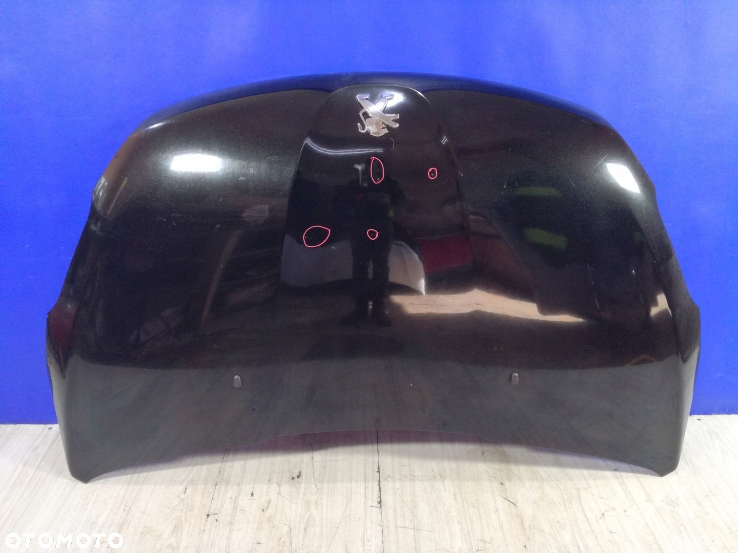 Peugeot 208 12/19 maska pokrywa klapa przód wygłuszenie - 1