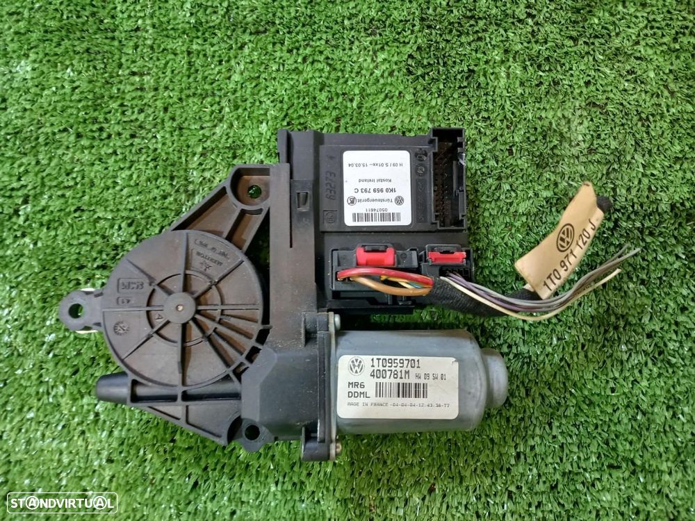 MOTOR ELEVADOR FRENTE ESQUERDO VOLKSWAGEN CADDY 2K02.2004 - 1