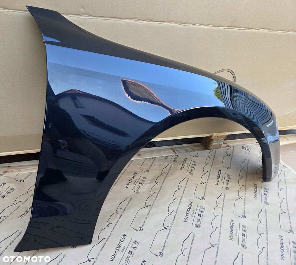 AUDI A5 8T LIFT LY9T BŁOTNIK PRAWY PRZÓD PRZEDNI ORYGINAŁ LAKIER - 2