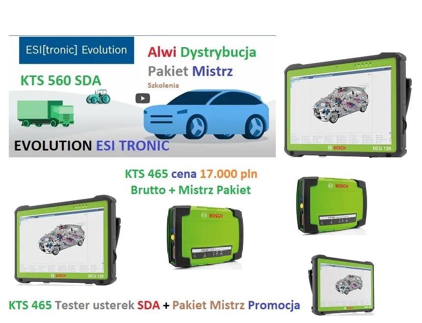 Bosch szafka diagnostyczna pod fsa Dcu - 13