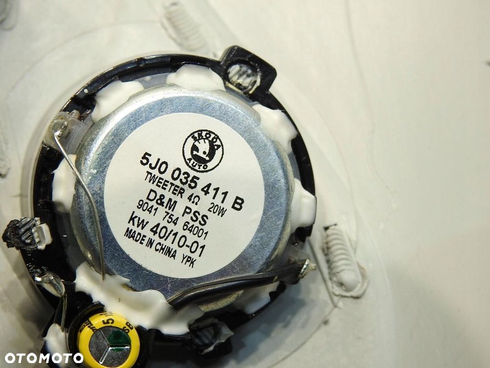 OSŁONA SŁUPKA PRAWY PRZÓD SKODA FABIA II 5J0867234 - 6