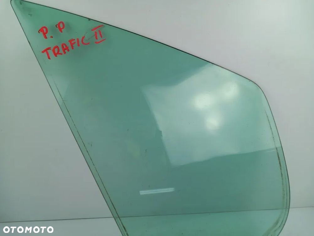 szyba trójkątna drzwi przednia prawa przód renault trafic ii vivaro a primastar 2001-2014 - 3