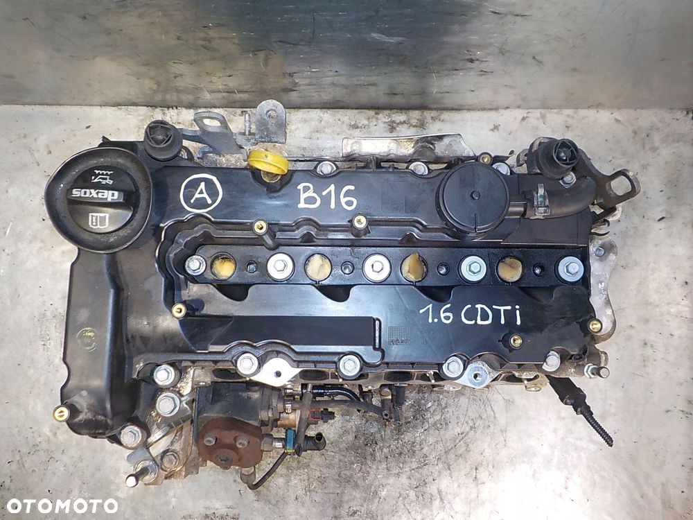 OPEL ASTRA K INSIGNIA MOKKA MERIVA SILNIK 1.6 CDTI B16 + POMPA 55570040 - 9