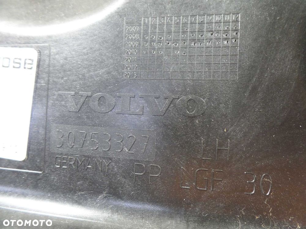 VOLVO XC60 08-13 MECHANIZM PODNOSNIK SZYBY LEWY PRZOD 964240 30753327 - 8