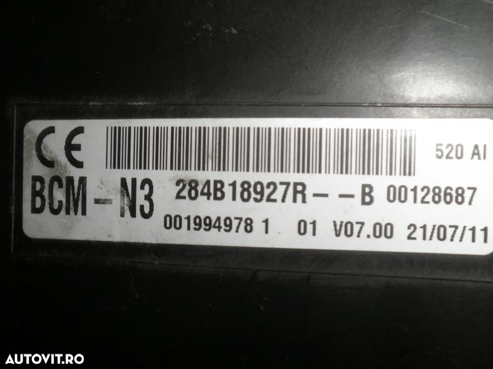 Modul BCM Renault Master 3, Opel Movano, 2.3 DCI 284B18927R - 3