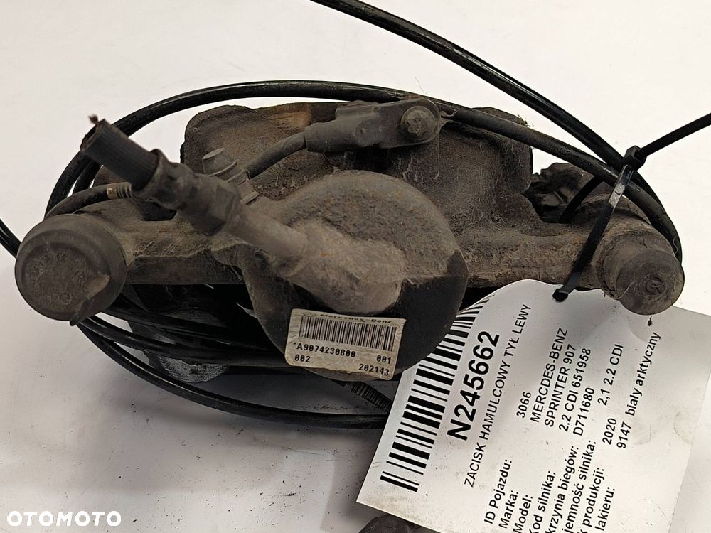 ZACISK HAMULCOWY TYŁ LEWY MERCDES-BENZ SPRINTER 907 - 4