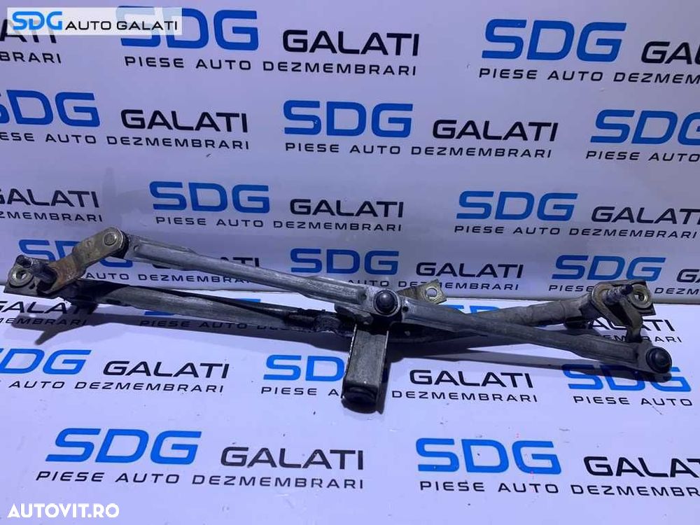 Ansamblu Complet cu Brat Brate Stergatoare Fata Parbriz Skoda Fabia 1 2000 - 2008 - 1