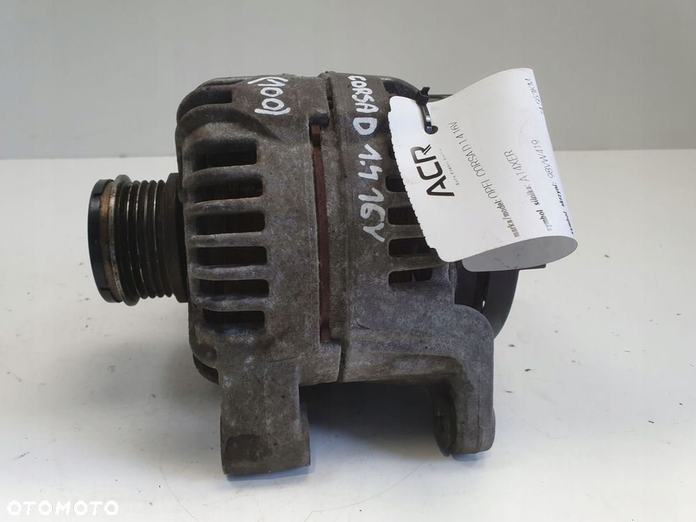 ALTERNATOR Opel Corsa D 1.4 16V _ bosch 0124425087 120A Alternator Alternat - 5