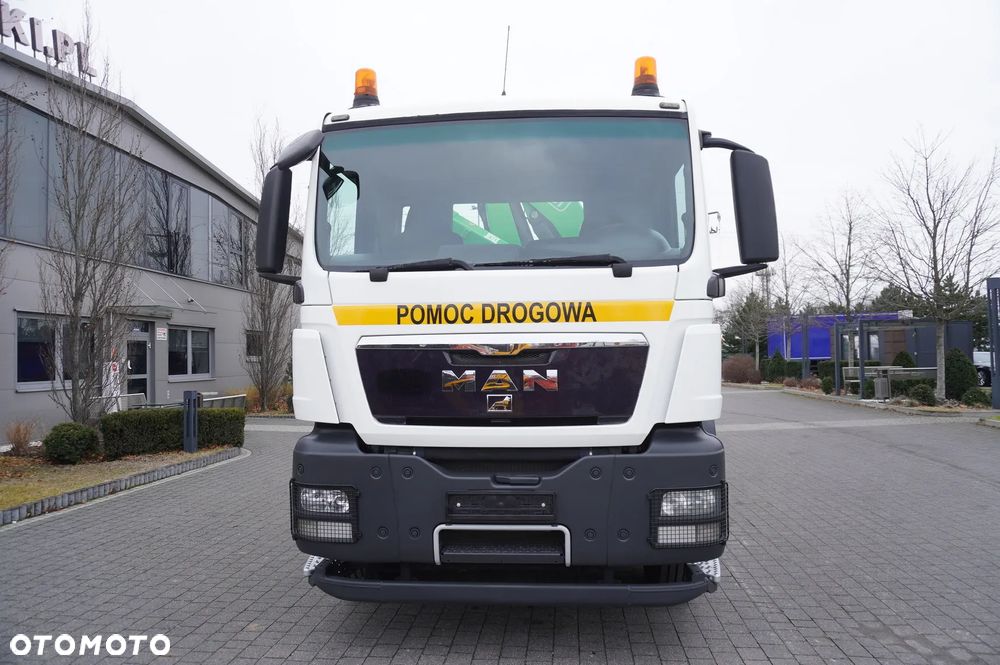 MAN TGS 35.360 E5 8x2 / HDS HIAB XS 166 HIDUO / 6.2 t udźwig / 12 m wysięg - 4