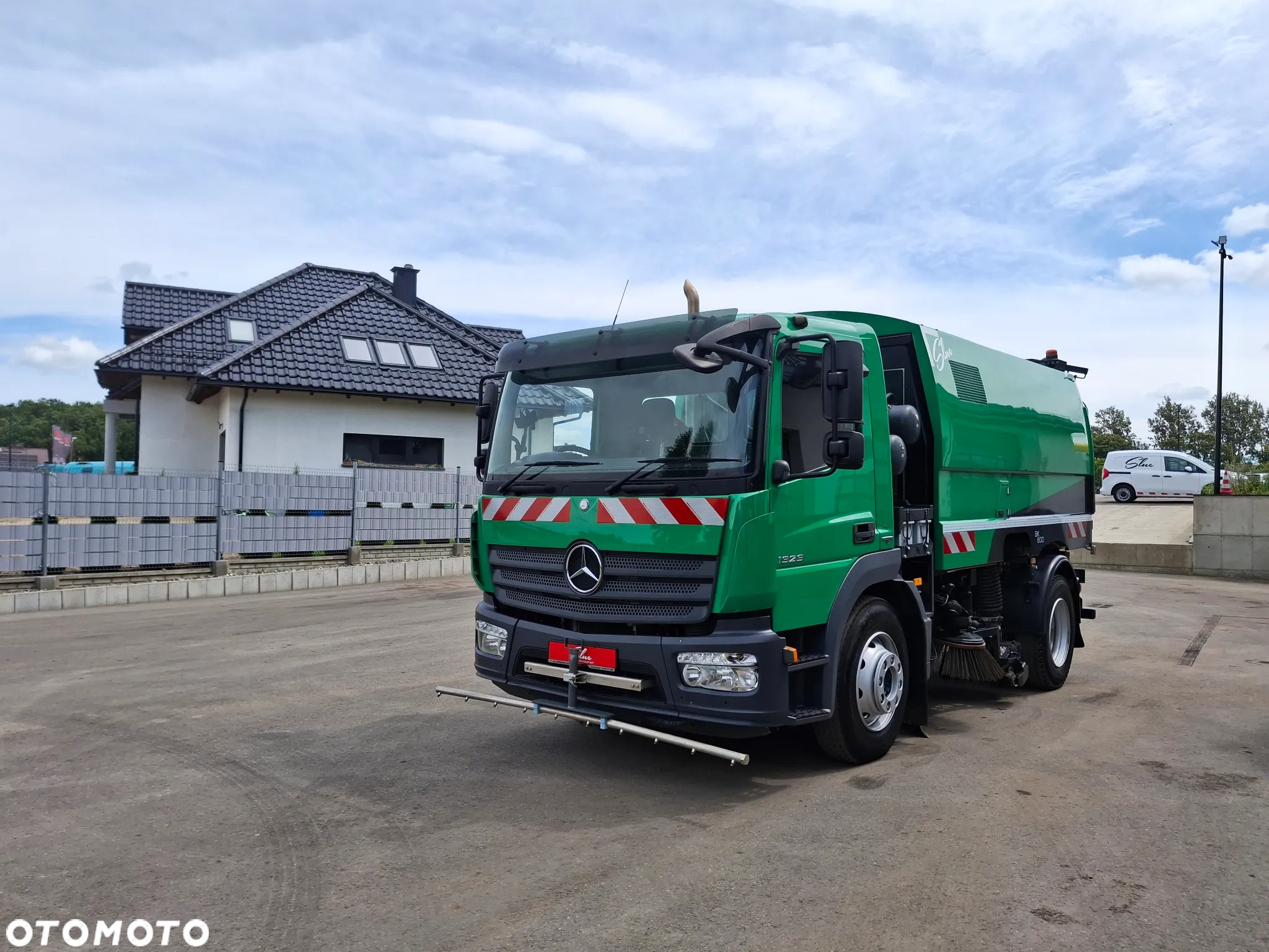 Mercedes-Benz Atego 1523 Zamiatarka Schmidt SK600 Karcher Euro 6 PM10 Listwa Wysokiego Ciśnienia 2 Silniki Szczotki L/R Rura Do Liści 2016r - 3