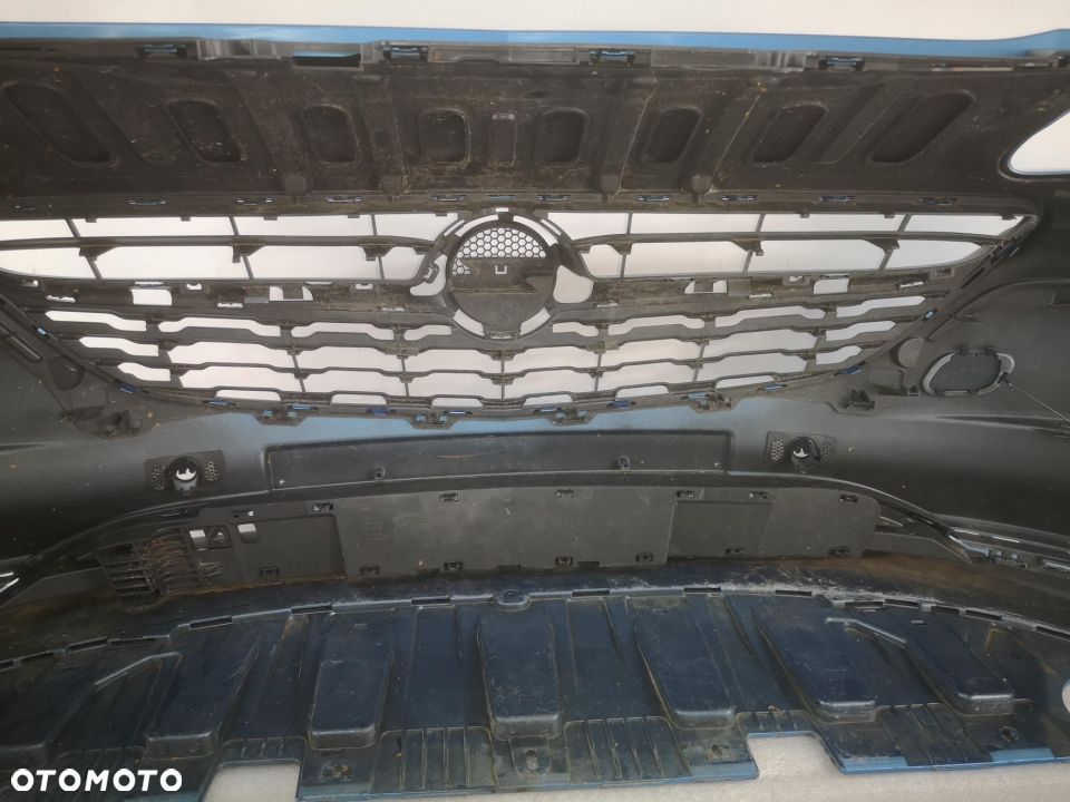 OPEL CORSA E NA 6 X PDC , BŁĘKITNY METALIK ZDERZAK PRZEDNI PRZÓD NR AUKCJI NZ519 - 27
