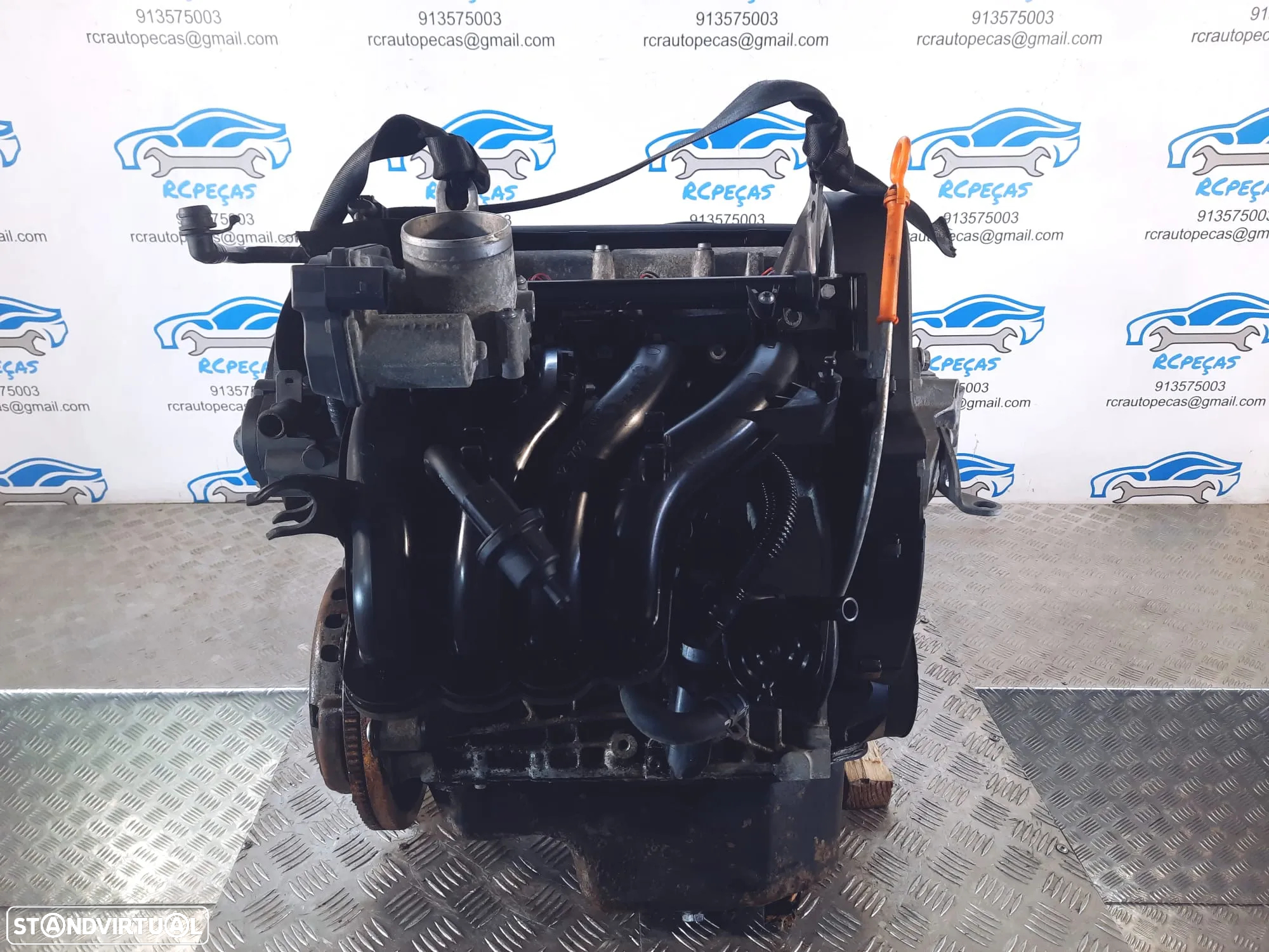 MOTOR COMPLETO 1.4i 16V 85CV CGG CGGB VW VOLKSWAGEN POLO V 5 MK5 GOLF VI 6 MK6 SEAT IBIZA 6J LEON 1P - 2