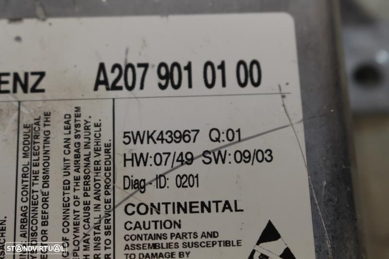 Centralina De Airbags Mercedes-Benz E-Class Coupé (C207)  A2079010100 - 2