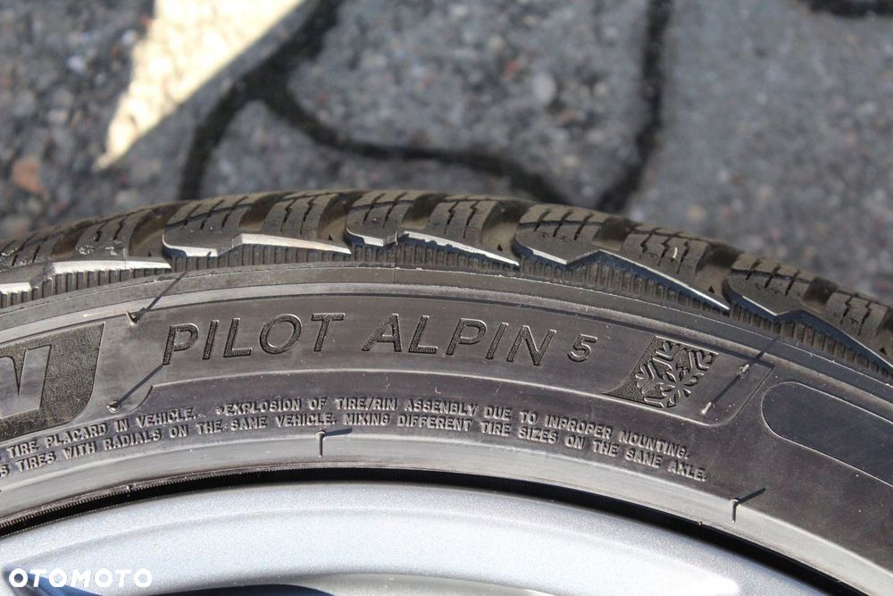 2x 225/40R19 MICHELIN PILOT ALPIN 5 93W XL 20r 2x7,5mm jak NOWE - 4