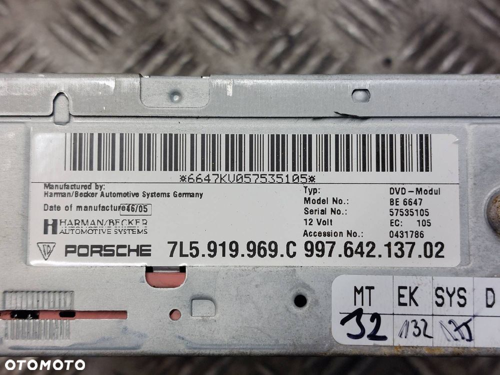 NAPĘD CZYTNIK NAWIGACJI PORSCHE CAYENNE I 7L5919969C - 3