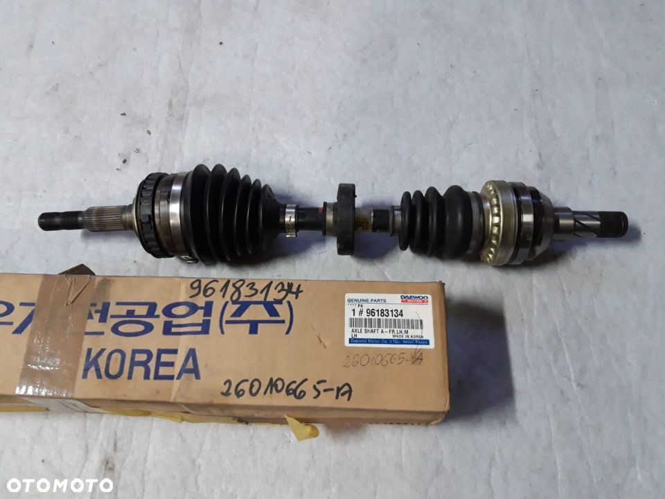 Półoś Napędu lewa Daewoo Nexia 96183134 oryginał - 1