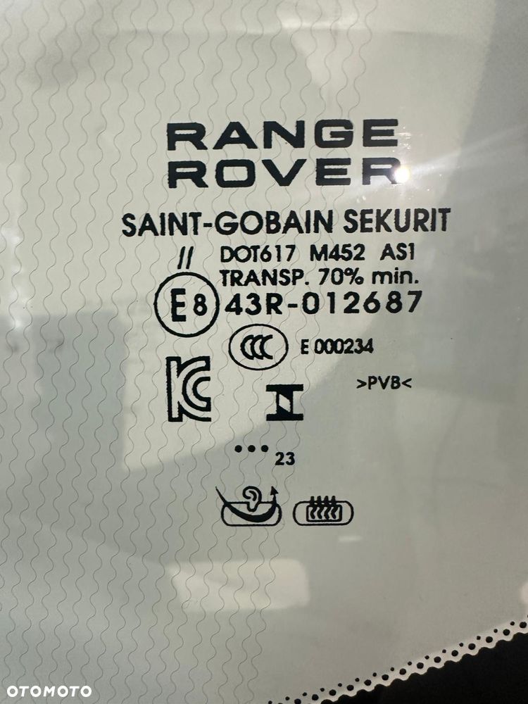 SZYBA CZOŁOWA PRZEDNIA LANDROVER EVOQUE RANGE ROVER 2021- SENSOR KAMERA L551 - 3