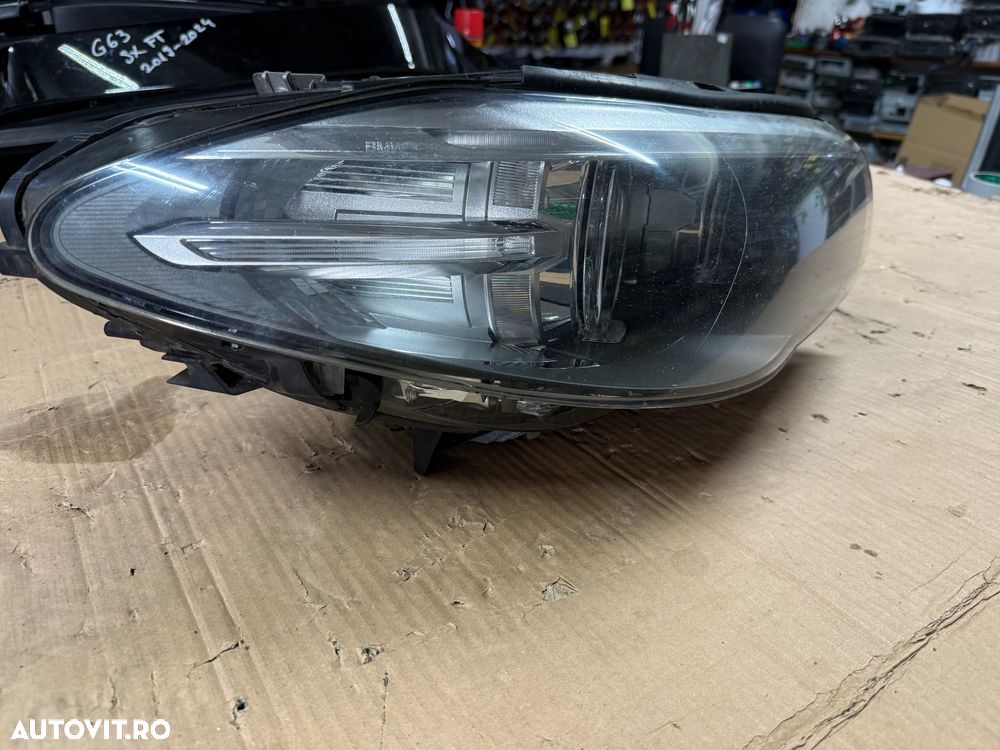 Far dreapta xenon complet BMW seria 5 F10-F11 LCI facelift an 2013-2016 cod 7317134 - 6