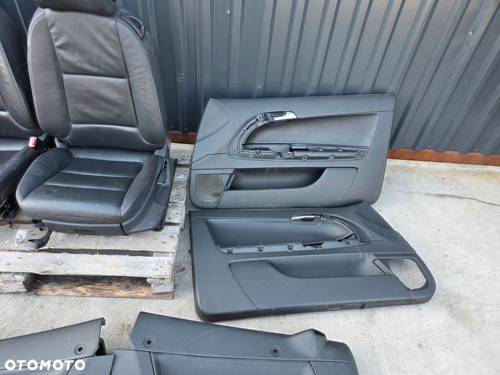 FOTEL FOTELE AUDI A3 8P CABRIO SKÓRA KOMPLET ! - 3