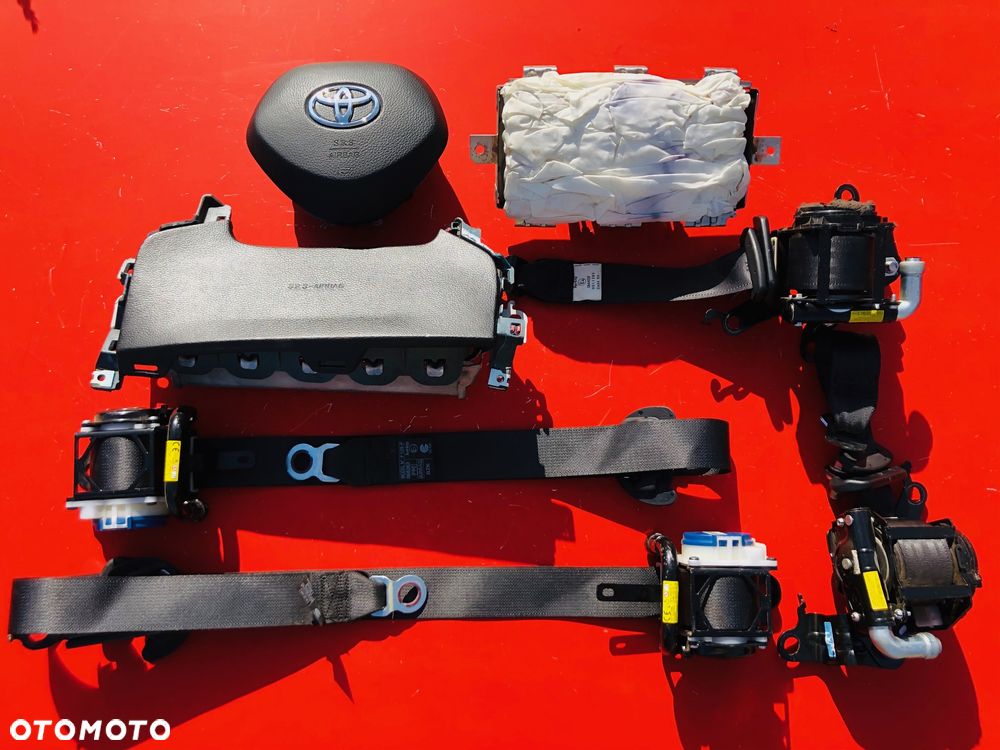 TOYOTA C-HR CHR DESKA KONSOLA KOKPIT PULPIT PÓŁKA PARAPET PODUSZKI AIRBAG KURTYNY KURTYNA Na Magazynie wymiana od ręki Raz2 !!! - 18