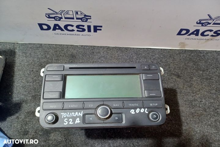 Radio cd 1K0035191E Volkswagen VW Touran 1 [facelift] [2006 - 2010] M - 1