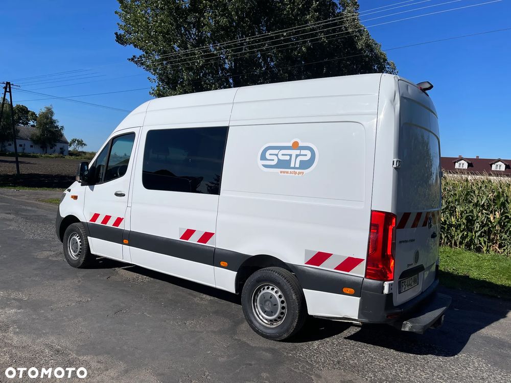 Mercedes-Benz Sprinter W907 Nowy Model 2020 ROK 314 CDI L2H2 Średniak Średni Brygadówka 6 Osobowa 6 osób Dubel Kabina Holenderka - 31