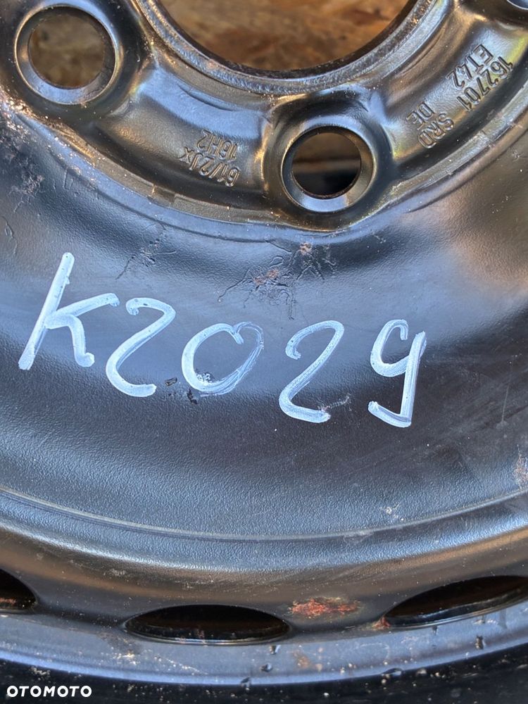 VW 5X100 ET42  R16 FI57,1 205/55 R16  KOŁO DOJAZDOWE 61/2JX16H2 - 2